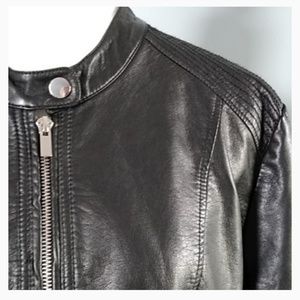 Kenneth Cole Faux leather jacket